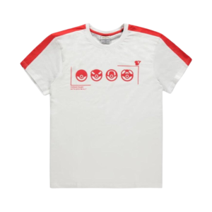 T-Shirt Blanc – Dresseur Pokemon